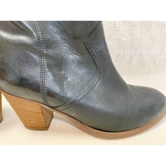 Madewell Winston Boot Black leather bootie 9.5 - Picture 6 of 8
